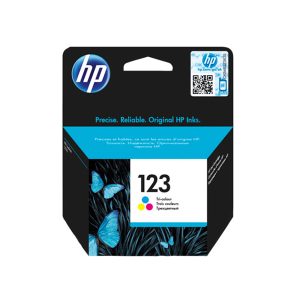 HP 123 Tri-color Ink Cartridge