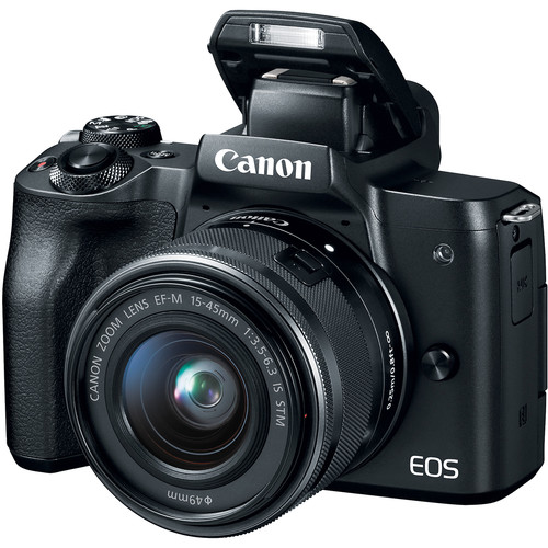 Canon EOS M50 Mirrorless Camera with 15-45mm Lens