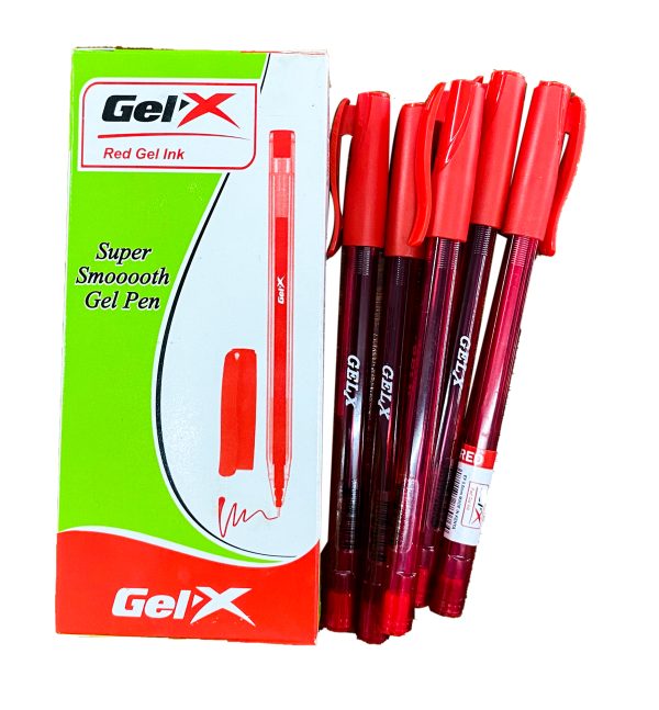 GEL-X GEL INK PEN – RED