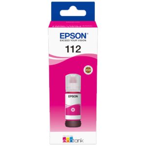 Epson 112 EcoTank magenta ink bottle