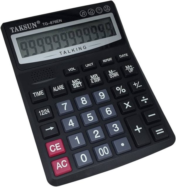 Taksun TG-876-E Electronic Talking Calculator