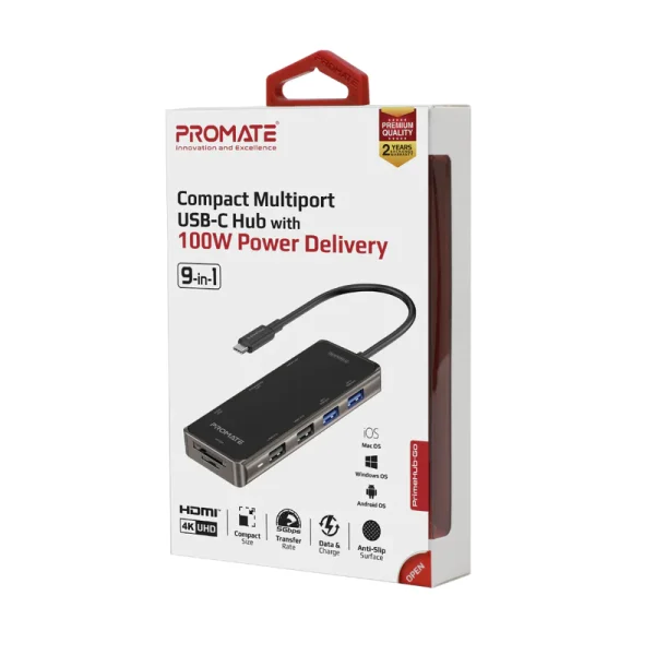 Promate Compact Multiport USB-C