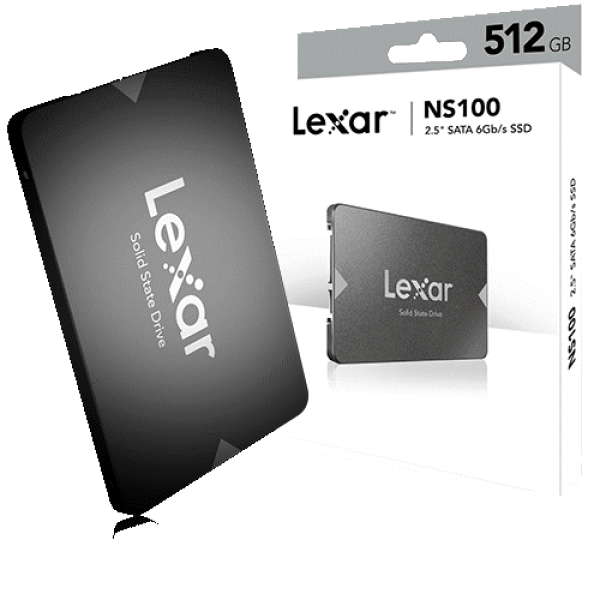 Lexar NS100 2.5” SATA Internal SSD – 512GB