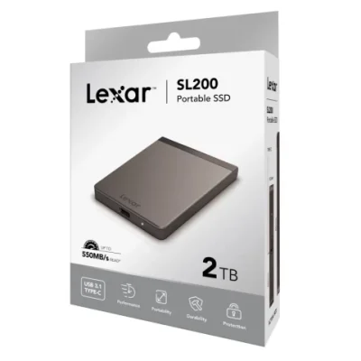 Lexar SL200 External Portable Solid State Drive 2TB