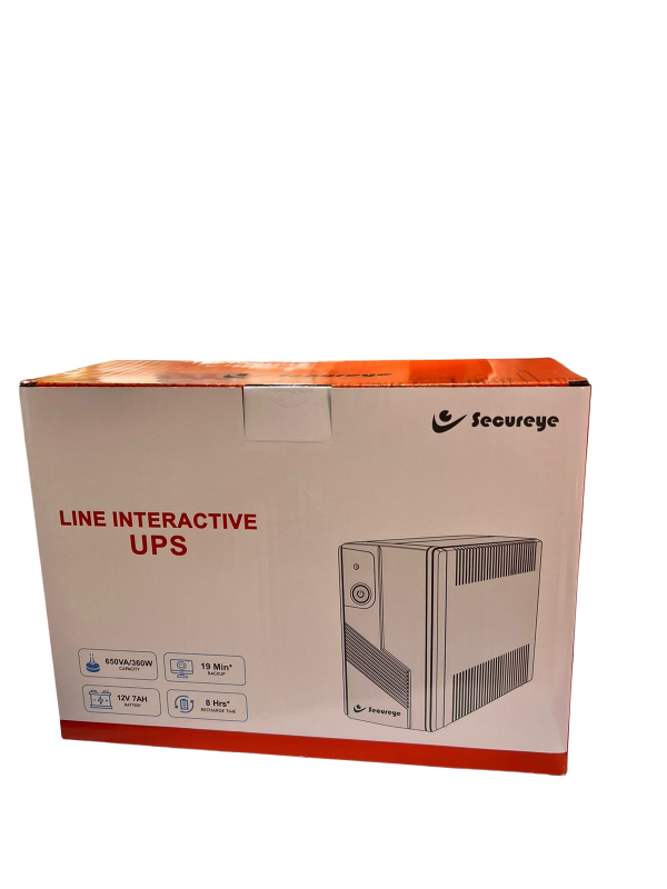 Secureye Line Interactive UPS 650va