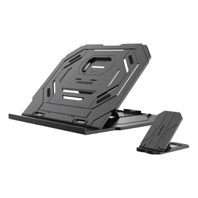 Promate Foldable Laptop and Smartphone Riser Stand