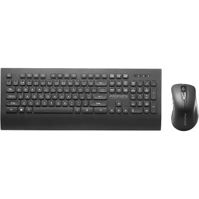 Promate Wireless Keyboard & Mouse Combo