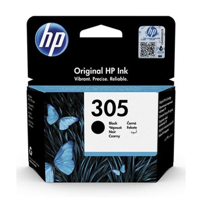 HP 305 Black Original Ink CartridgeHP 305 Black Original Ink Cartridge