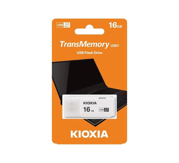 KIOXIA 16GB TransMemory U301 USB 3.2 Flash Drive