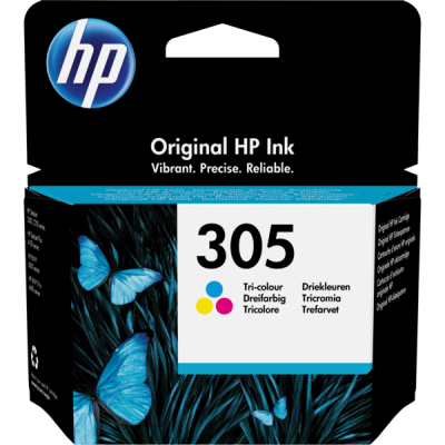 HP 305 Tricolor Original Ink Cartridge