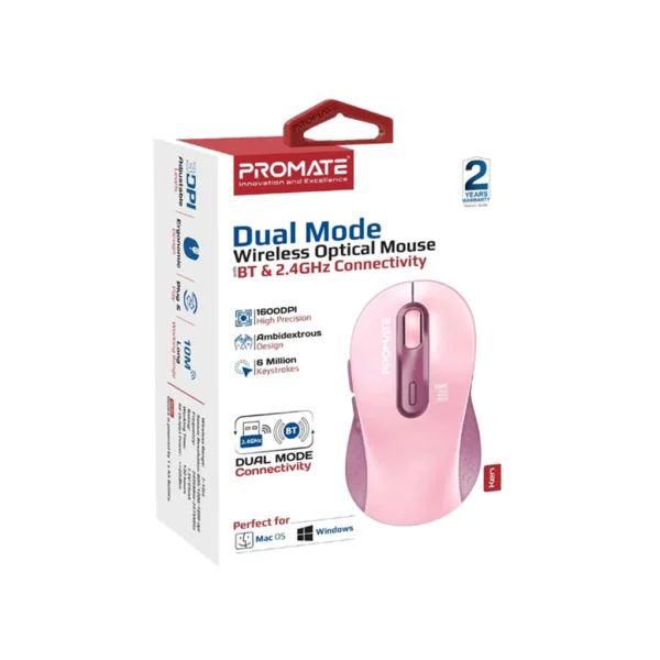 Promate (Ken) Dual Mode Wireless Mouse