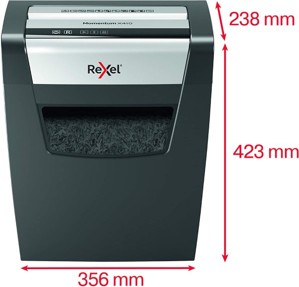 REXEL SHREDDER - MOMENTUM X410 CROSS CUT