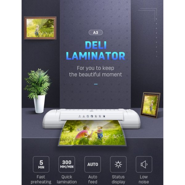 DELI E3894-EU A3 Laminating Machine