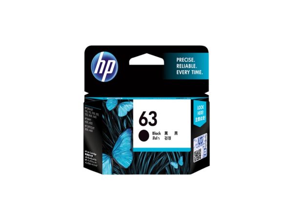 HP 63 Black Original Ink Cartridge