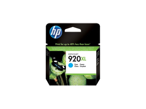 HP 920XL High Yield Cyan Original Ink Cartridge