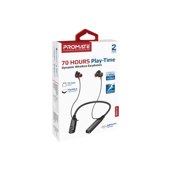 PROMATE BLEND DYNAMIC WIRELESS NECKBAND EARPHONES