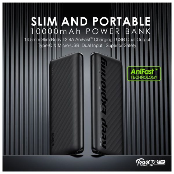 Oraimo Toast 10 10000mah Power Bank