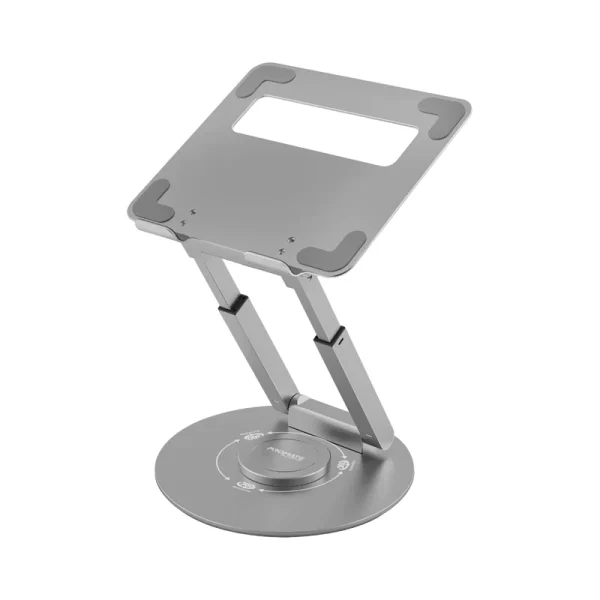 Promate Ergonomic Multi-Level Aluminium Laptop Stand