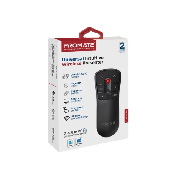 Promate Universal Intuitive Wireless Presenter