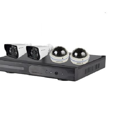 Secureye AHD 4 Channel XVR Kit: S-4WK