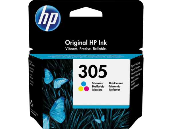 HP 305 Tricolor Original Ink Cartridge