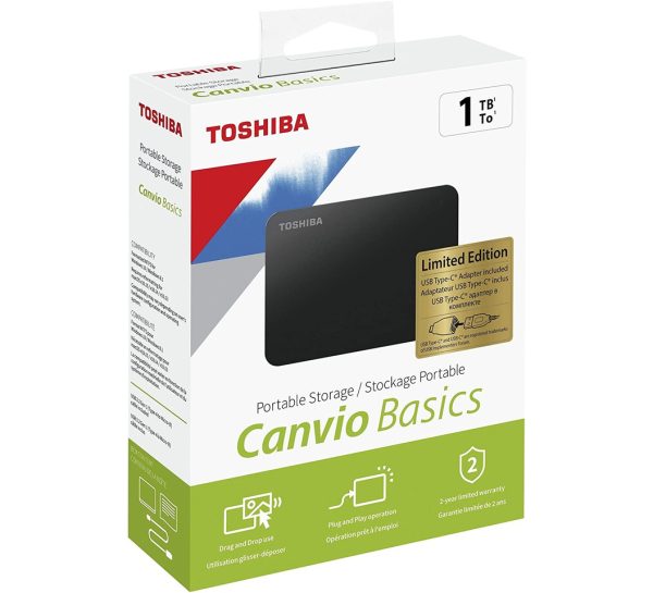 Toshiba Canvio Basics 1TB