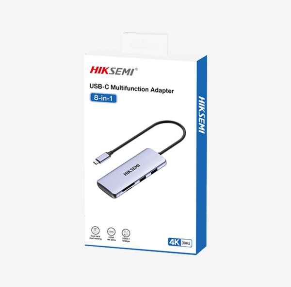 HIKSEMI 8-In-1 Type-C Multifunctional HUB