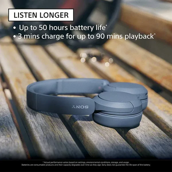 Sony WH-CH520 Wireless On-Ear Headphones