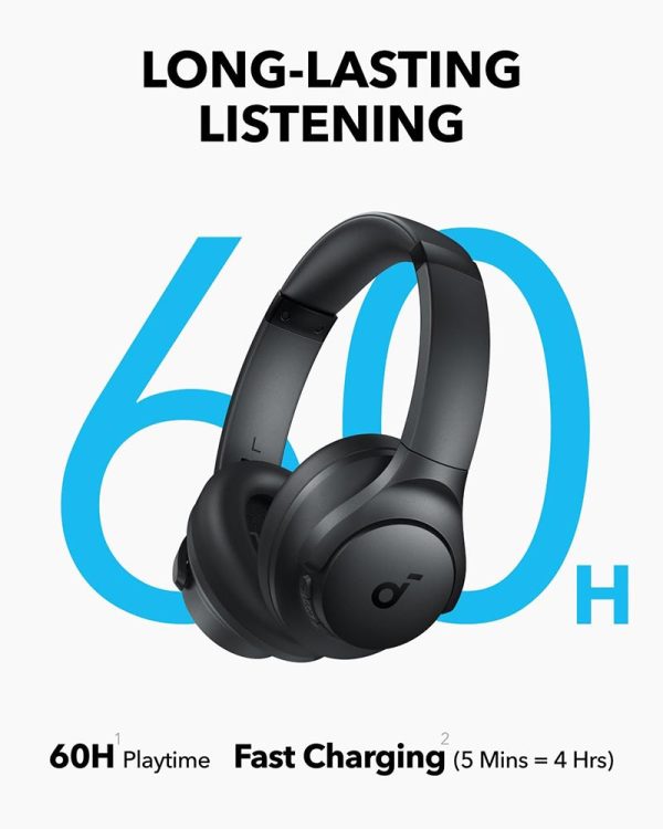 Anker Soundcore Q11i Over-Ear Headphones – A3005HA1 – Dark Grey
