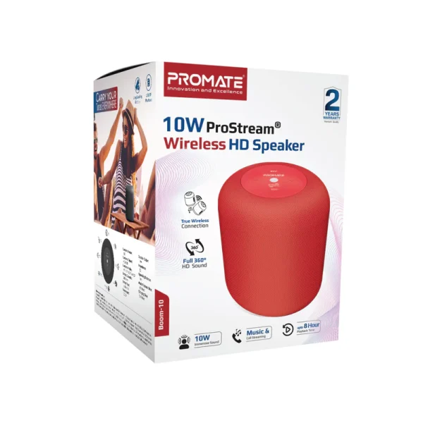 Promate Boom-10 10W ProStream® Wireless HD Speaker
