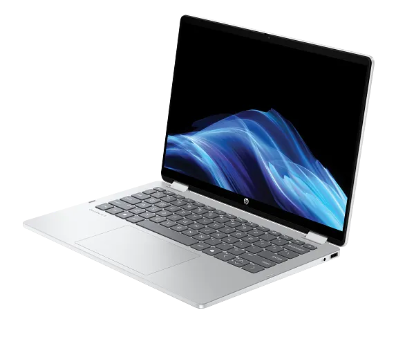 HP OmniBook 5 Flip 14 X360, Windows 11 Home, 14", Touch screen, Intel® Core™ 7, 16GB RAM, 512GB SSD, 2K, Glacier silver