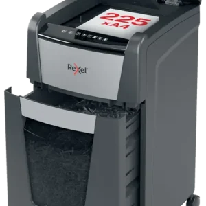 Rexel Optimum AutoFeed+ 225X Automatic Cross Cut Paper Shredder P4