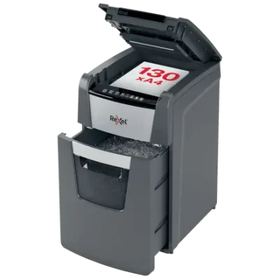 Rexel Optimum AutoFeed+ 130M Automatic Micro Cut Paper Shredder P5