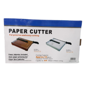 Wood Base PAPER CUTTER 12"*10"