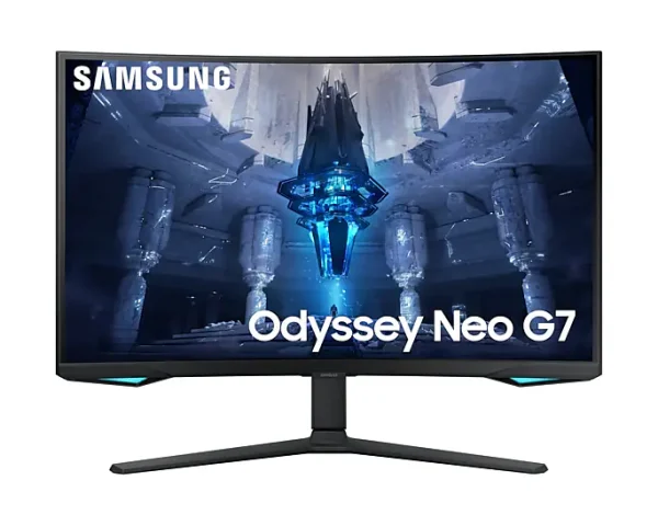 Samsung 32" UHD monitor with Quantum Mini-LED and 165Hz refresh rate (LS32BG750NMXUE)