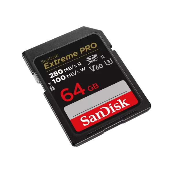 SanDisk Extreme PRO SDXC™ UHS-II Card - 64GB