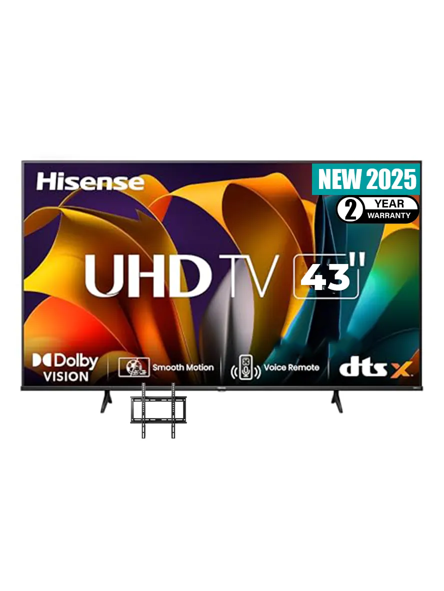 Hisense 43″ inch 4k UHD Frameless Smart TV