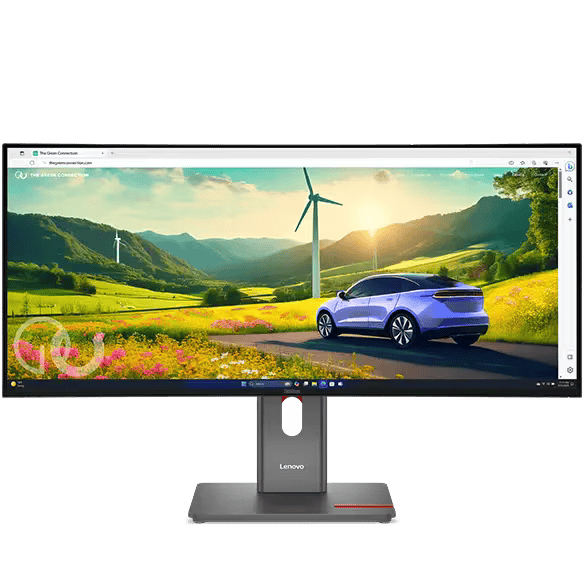 Lenovo ThinkVision P34WD-40 34 inch Monitor - Image 2
