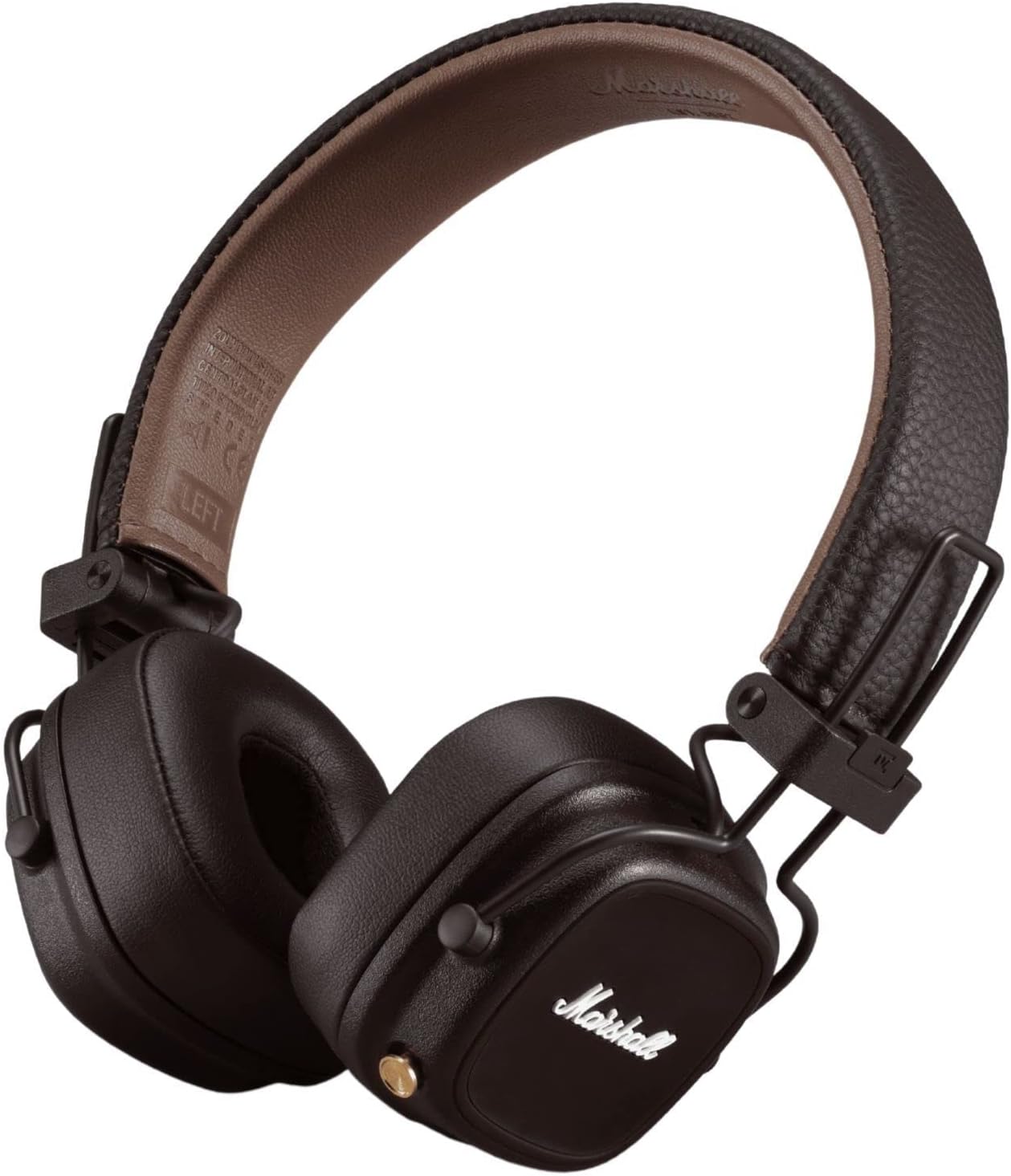 Marshall Major IV On-Ear Bluetooth Headphones, Brown - Image 2