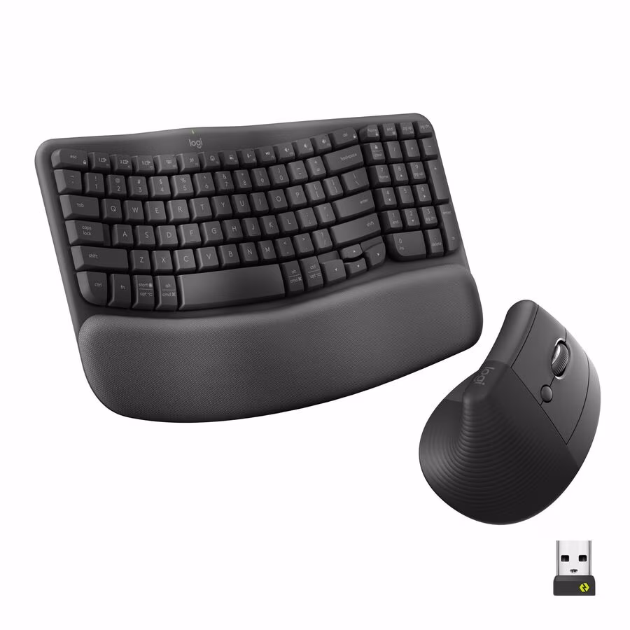 Logitech Wave Keys and Lift Combo